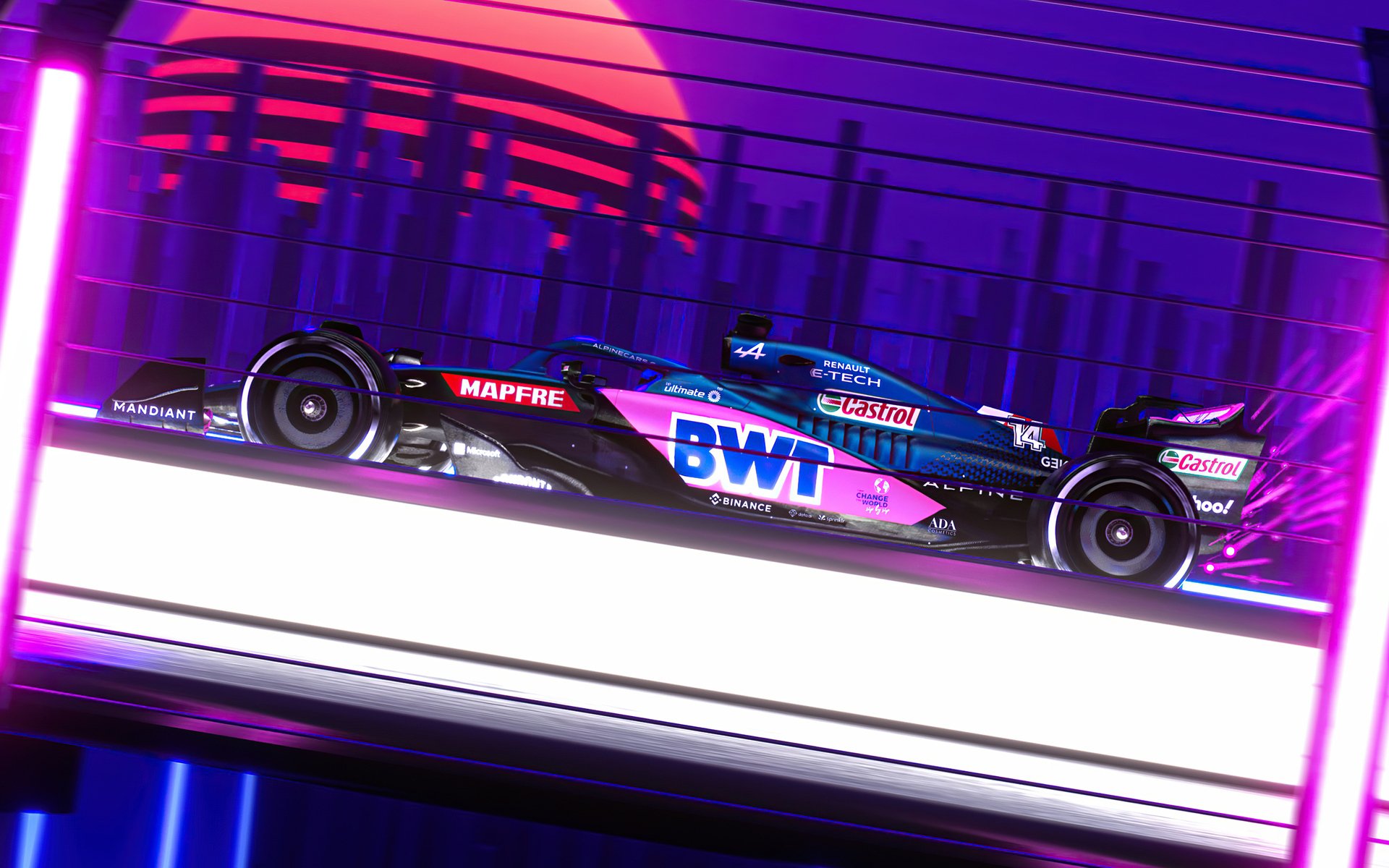 Download Alpine F1 Sports HD Wallpaper