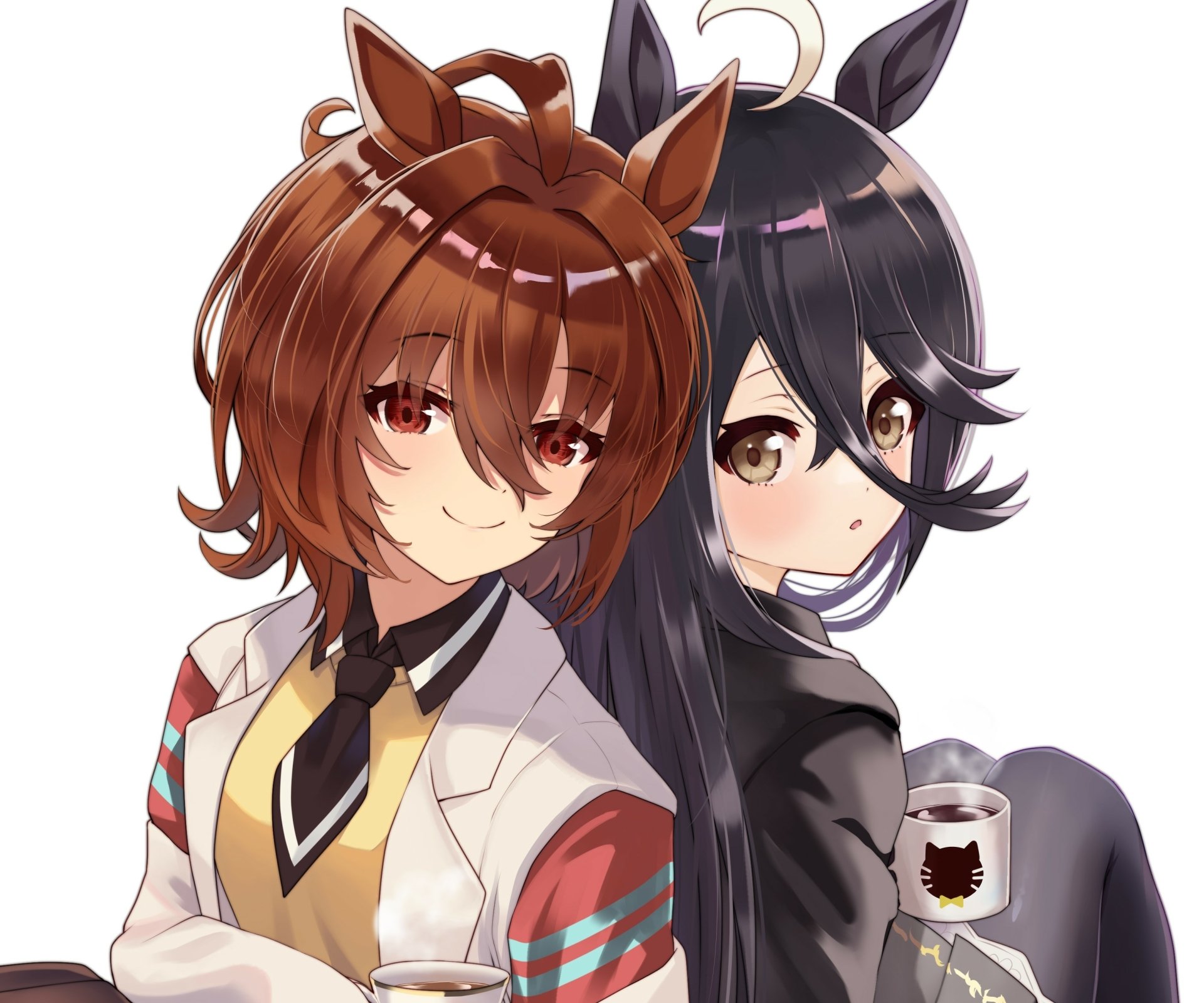 Download Manhattan Café Agnes Tachyon Anime Uma Musume: Pretty Derby HD Wallpaper