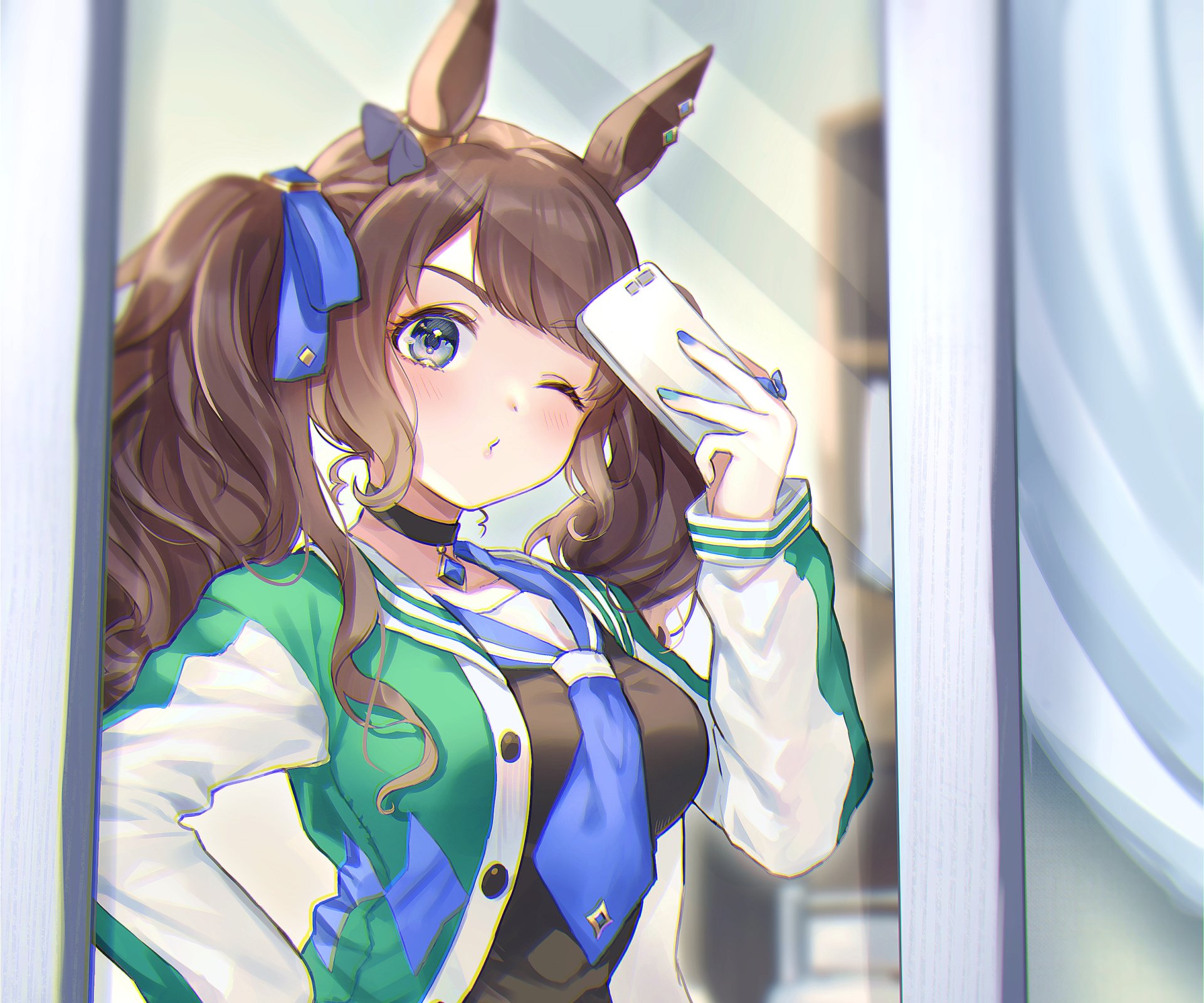 Download Tosen Jordan Anime Uma Musume: Pretty Derby HD Wallpaper