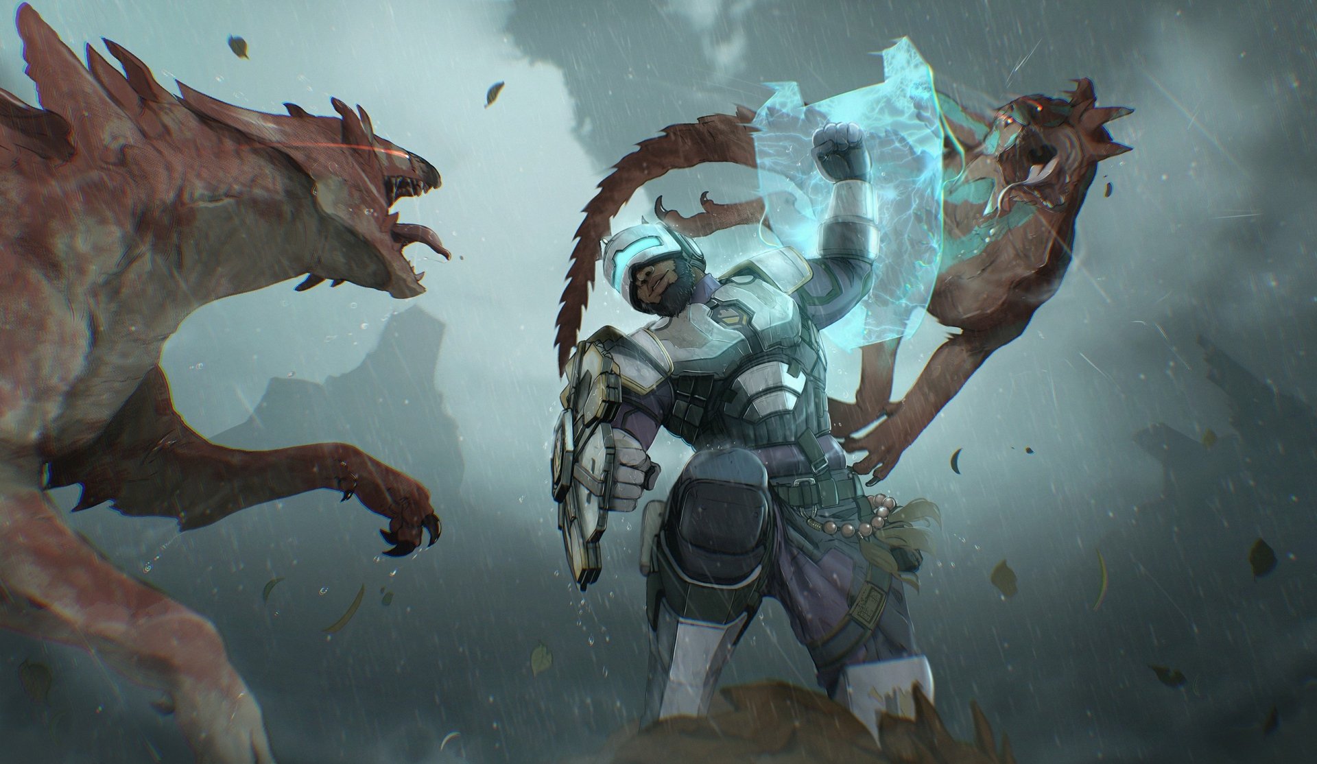 Download Newcastle (Apex Legends) Video Game Apex Legends HD Wallpaper by IFrAgMenTIx