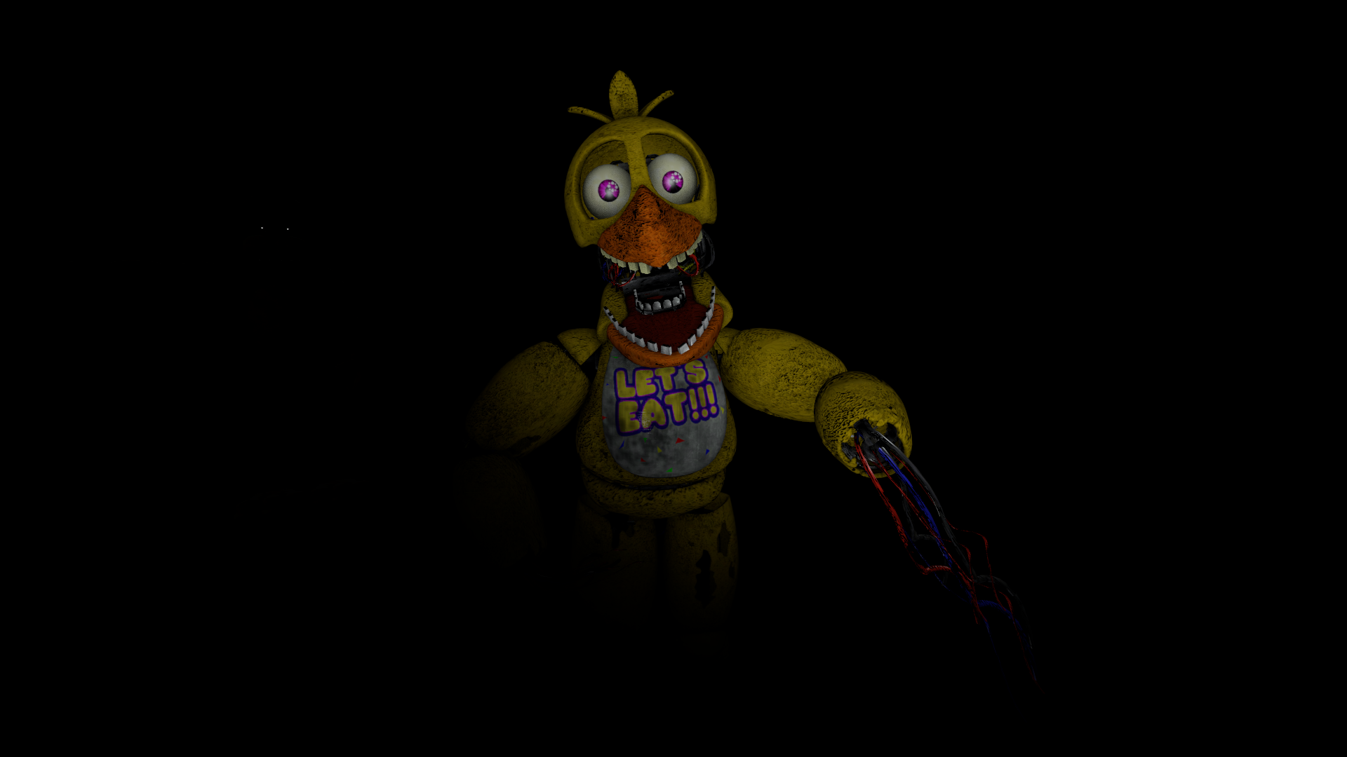 Withered Chica Sculpture FNAF 2 