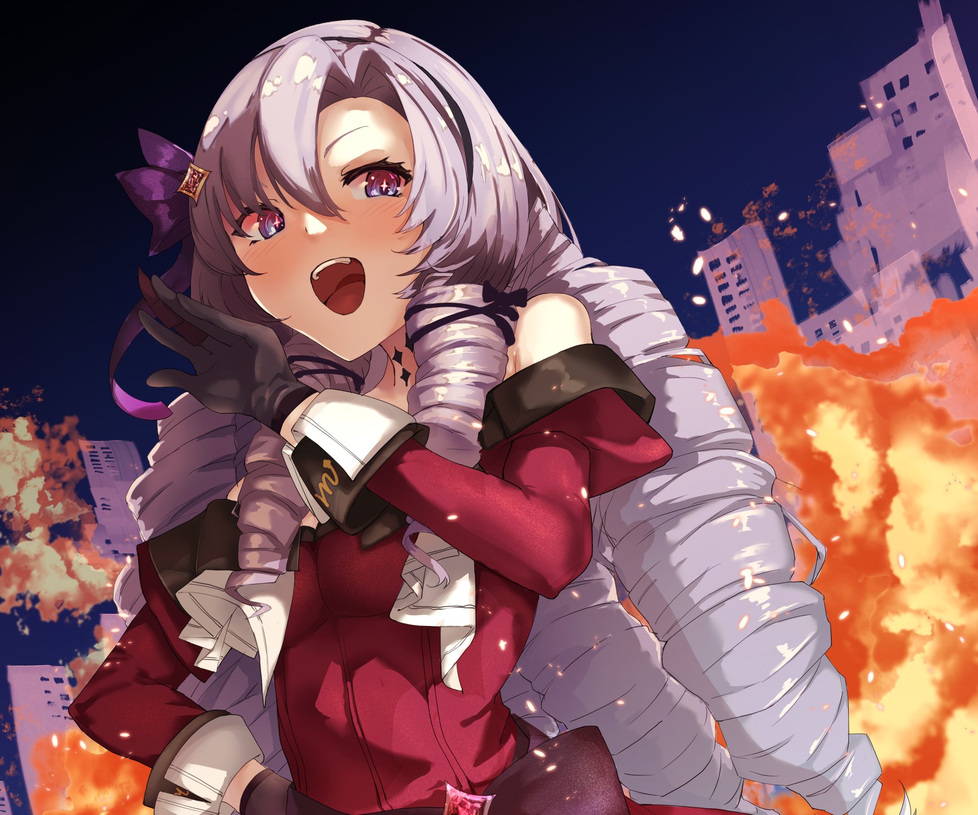 Download Nijisanji Hyakumantenbara Salome Anime Virtual Youtuber HD Wallpaper