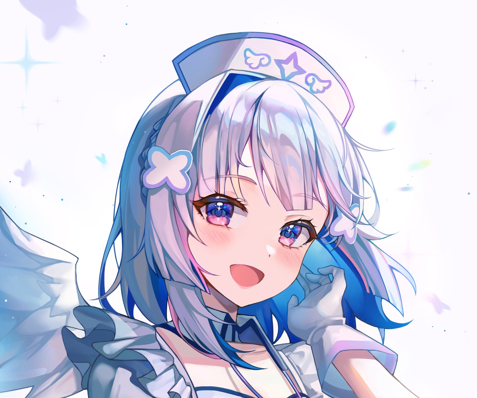 Download Hololive Amane Kanata Anime Virtual Youtuber 4k Ultra HD Wallpaper