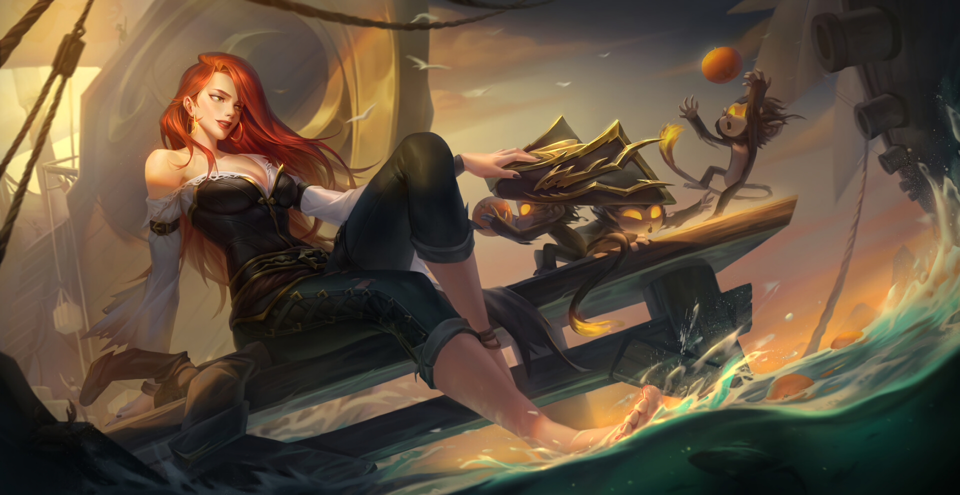 Download Miss Fortune (League Of Legends) Video Game League Of Legends HD  Wallpaper