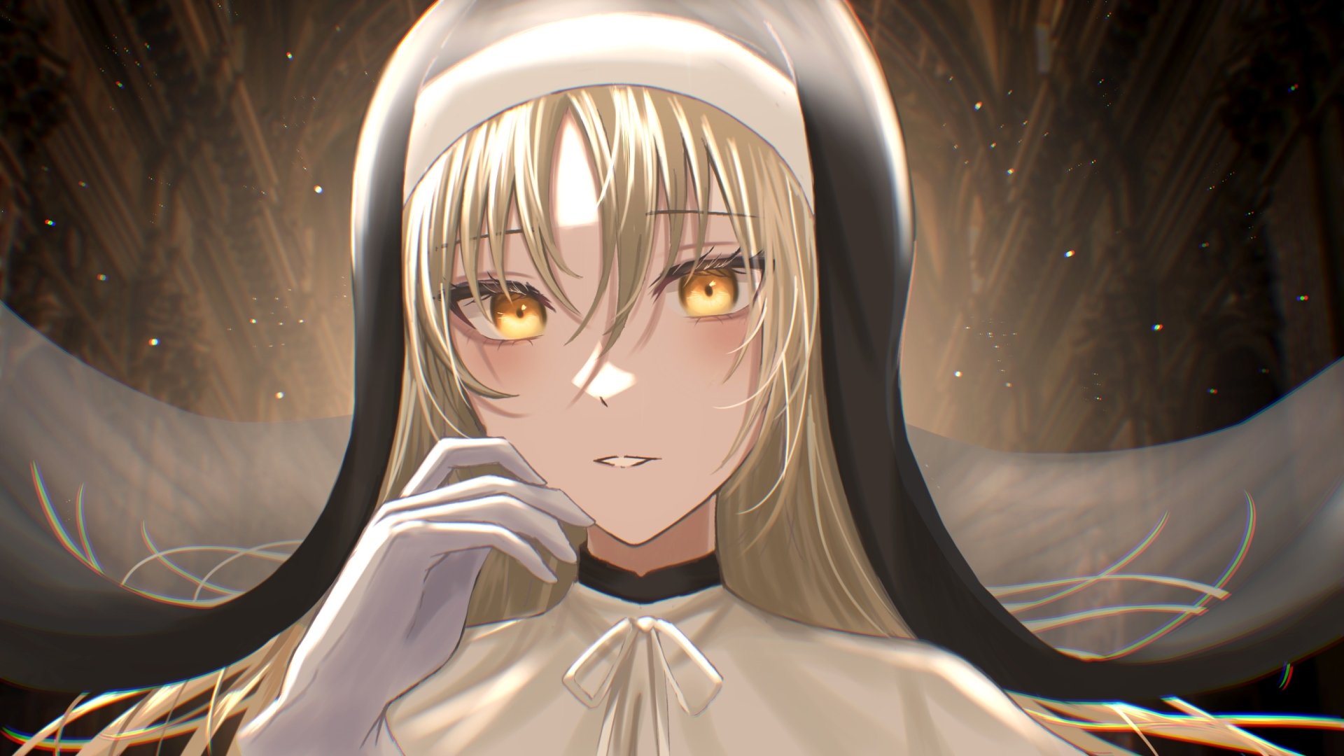 Download Sister Claire (Virtual Youtuber) Nijisanji Anime Virtual Youtuber HD Wallpaper