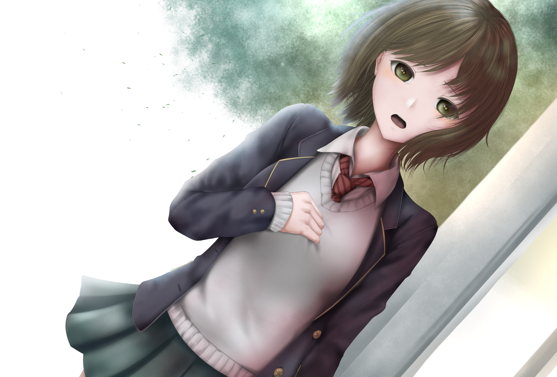 Download Isana Higashira Anime My Stepmom's Daughter Is My Ex HD Wallpaper by 此方まいご