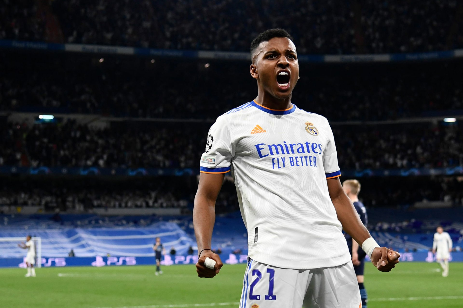 Download Real Madrid C.F. Rodrygo Goes Sports HD Wallpaper