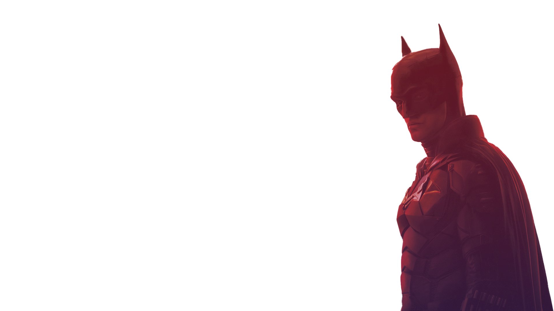 Download White Gradient Robert Pattinson Bruce Wayne Minimalist Movie ...