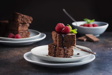 food brownie HD Desktop Wallpaper | Background Image