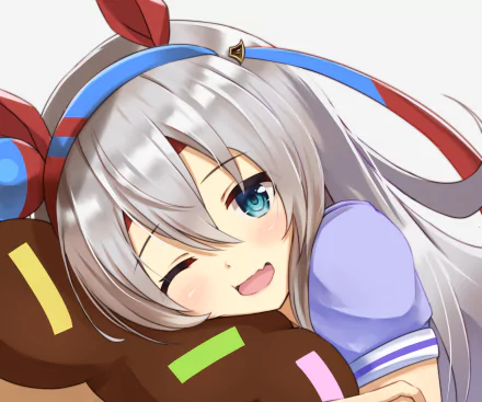 Tamamo Cross Anime Uma Musume: Pretty Derby HD Desktop Wallpaper | Background Image