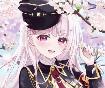 Nijisanji Shiina Yuika Anime Virtual Youtuber HD Desktop Wallpaper | Background Image