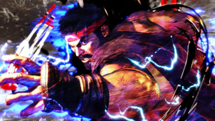 Ryu (Street Fighter) video game Street Fighter 6 HD Desktop Wallpaper | Background Image