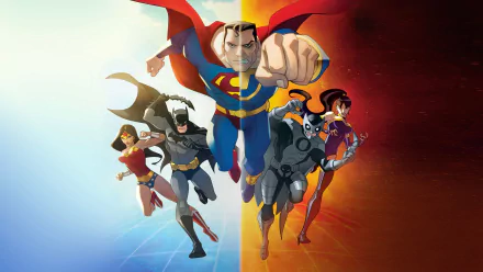 Owlman (DC Comics) Wonder Woman Batman Ultraman (DC Comics) Superman movie Justice League: Crisis On Two Earths HD Desktop Wallpaper | Background Image