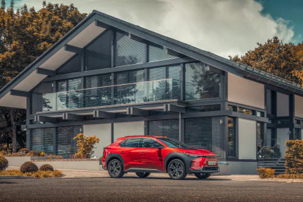 vehicle Toyota bZ4X HD Desktop Wallpaper | Background Image