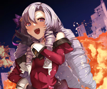 Nijisanji Hyakumantenbara Salome Anime Virtual Youtuber HD Desktop Wallpaper | Background Image