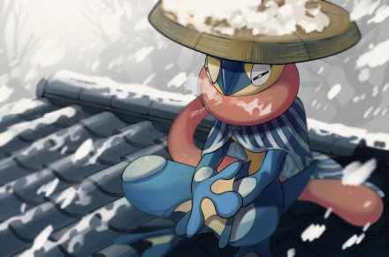 Greninja (Pokémon) video game Pokemon HD Desktop Wallpaper | Background Image