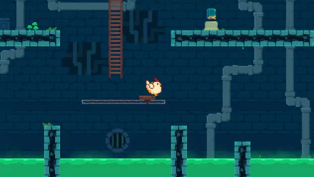 video game Chicken Journey HD Desktop Wallpaper | Background Image