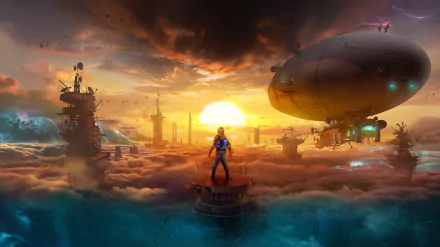 video game Forever Skies HD Desktop Wallpaper | Background Image