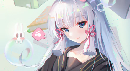 Kamisato Ayaka (Genshin Impact) video game Genshin Impact HD Desktop Wallpaper | Background Image