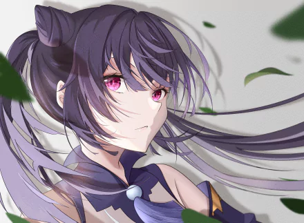 Keqing (Genshin Impact) video game Genshin Impact HD Desktop Wallpaper | Background Image