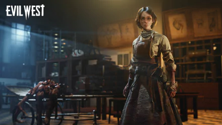 video game Evil West HD Desktop Wallpaper | Background Image