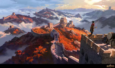  The Great Wall by Ling Xiang