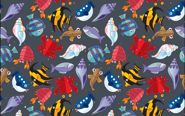 sea life Animal artistic HD Desktop Wallpaper | Background Image