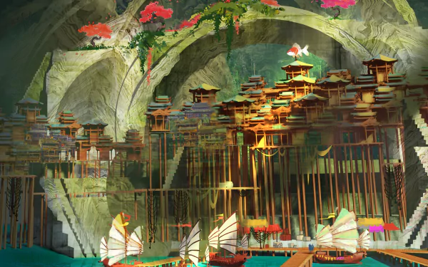 video game Guild Wars 2: End of Dragons HD Desktop Wallpaper | Background Image