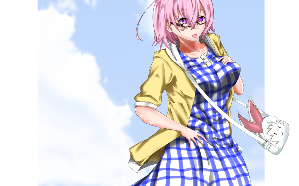 Anime Fate/Grand Order Fate Series Mashu Kyrielight Shielder HD Wallpaper | Background Image