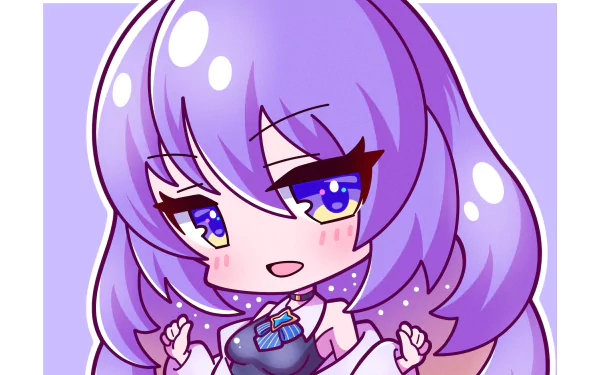 hololive Moona Hoshinova Anime Virtual Youtuber HD Desktop Wallpaper | Background Image