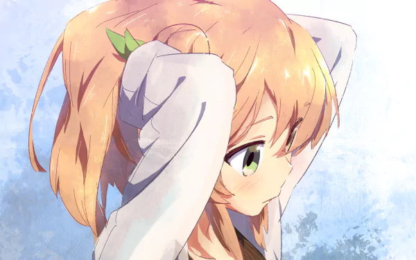 Mikan Hinatsuki Anime The Demon Girl Next Door HD Desktop Wallpaper | Background Image