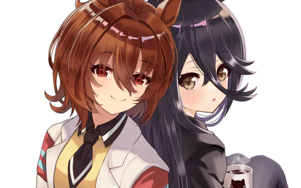 Manhattan Café Agnes Tachyon Anime Uma Musume: Pretty Derby HD Desktop Wallpaper | Background Image