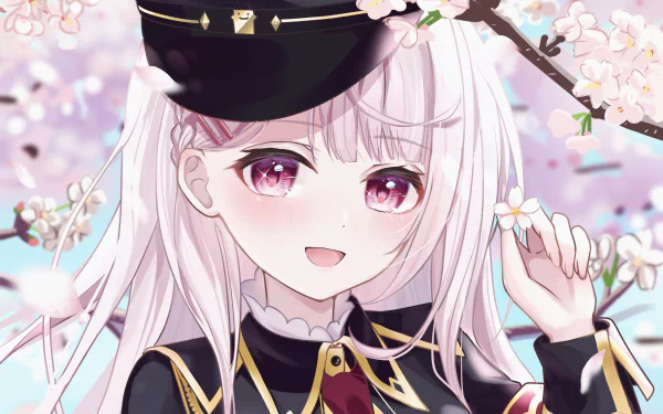 Nijisanji Shiina Yuika Anime Virtual Youtuber HD Desktop Wallpaper | Background Image