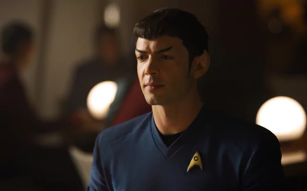 Spock Ethan Peck TV Show Star Trek: Strange New Worlds HD Desktop Wallpaper | Background Image
