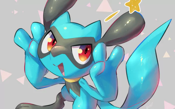 Riolu (Pokémon) video game Pokemon HD Desktop Wallpaper | Background Image