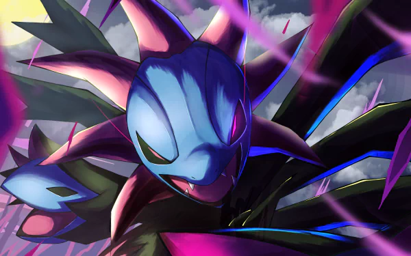 Hydreigon (Pokémon) Anime Pokemon HD Desktop Wallpaper | Background Image