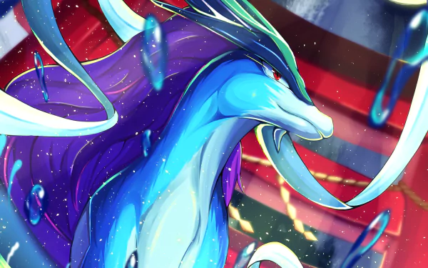 Suicune (Pokémon) Anime Pokemon HD Desktop Wallpaper | Background Image