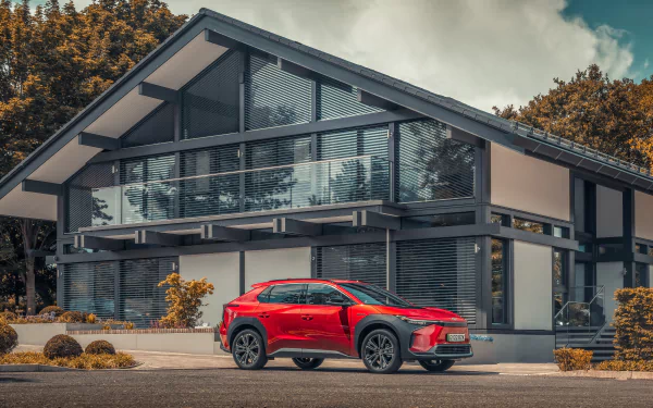 vehicle Toyota bZ4X HD Desktop Wallpaper | Background Image