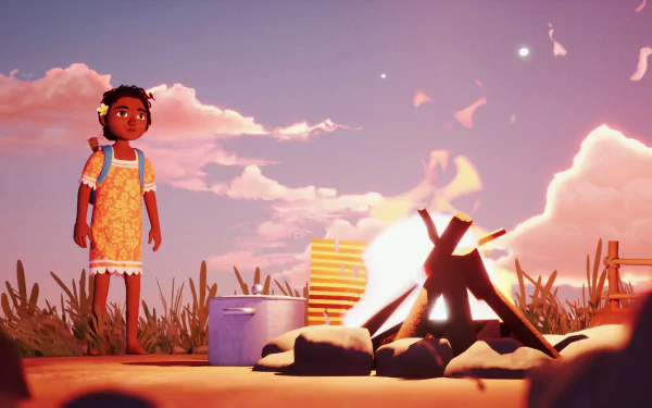 video game Tchia HD Desktop Wallpaper | Background Image