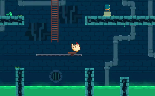 video game Chicken Journey HD Desktop Wallpaper | Background Image