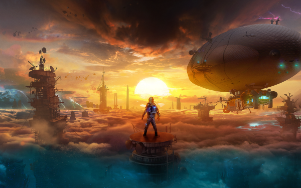 Video Game Forever Skies HD Wallpaper | Background Image