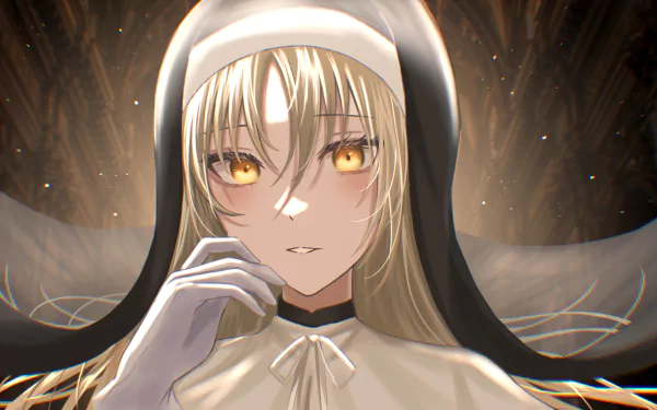 Sister Claire (Virtual Youtuber) Nijisanji Anime Virtual Youtuber HD Desktop Wallpaper | Background Image