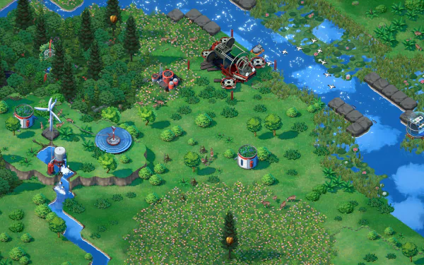 video game Terra Nil HD Desktop Wallpaper | Background Image