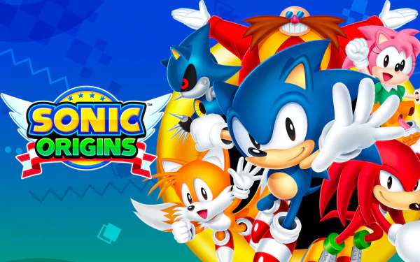 video game Sonic Origins HD Desktop Wallpaper | Background Image