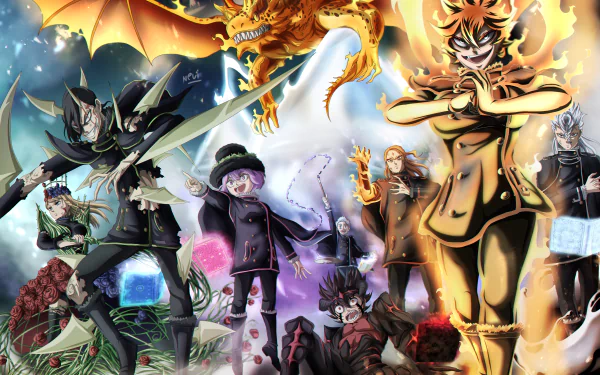 Anime Black Clover HD Desktop Wallpaper | Background Image