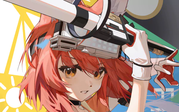 Flametail (Arknights) video game Arknights HD Desktop Wallpaper | Background Image