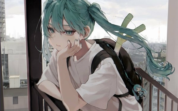 Anime Vocaloid Hatsune Miku HD Wallpaper | Background Image