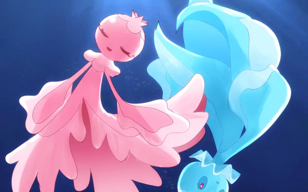 Frillish (Pokémon) video game Pokemon HD Desktop Wallpaper | Background Image