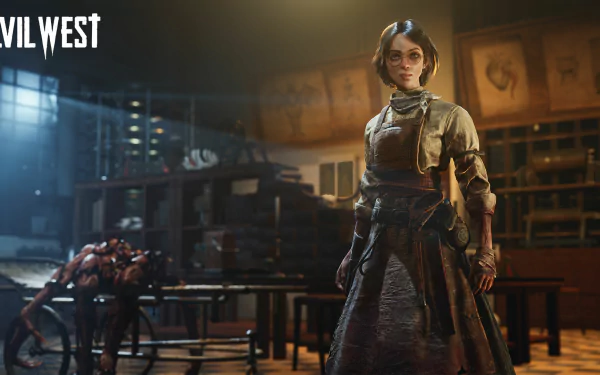 video game Evil West HD Desktop Wallpaper | Background Image