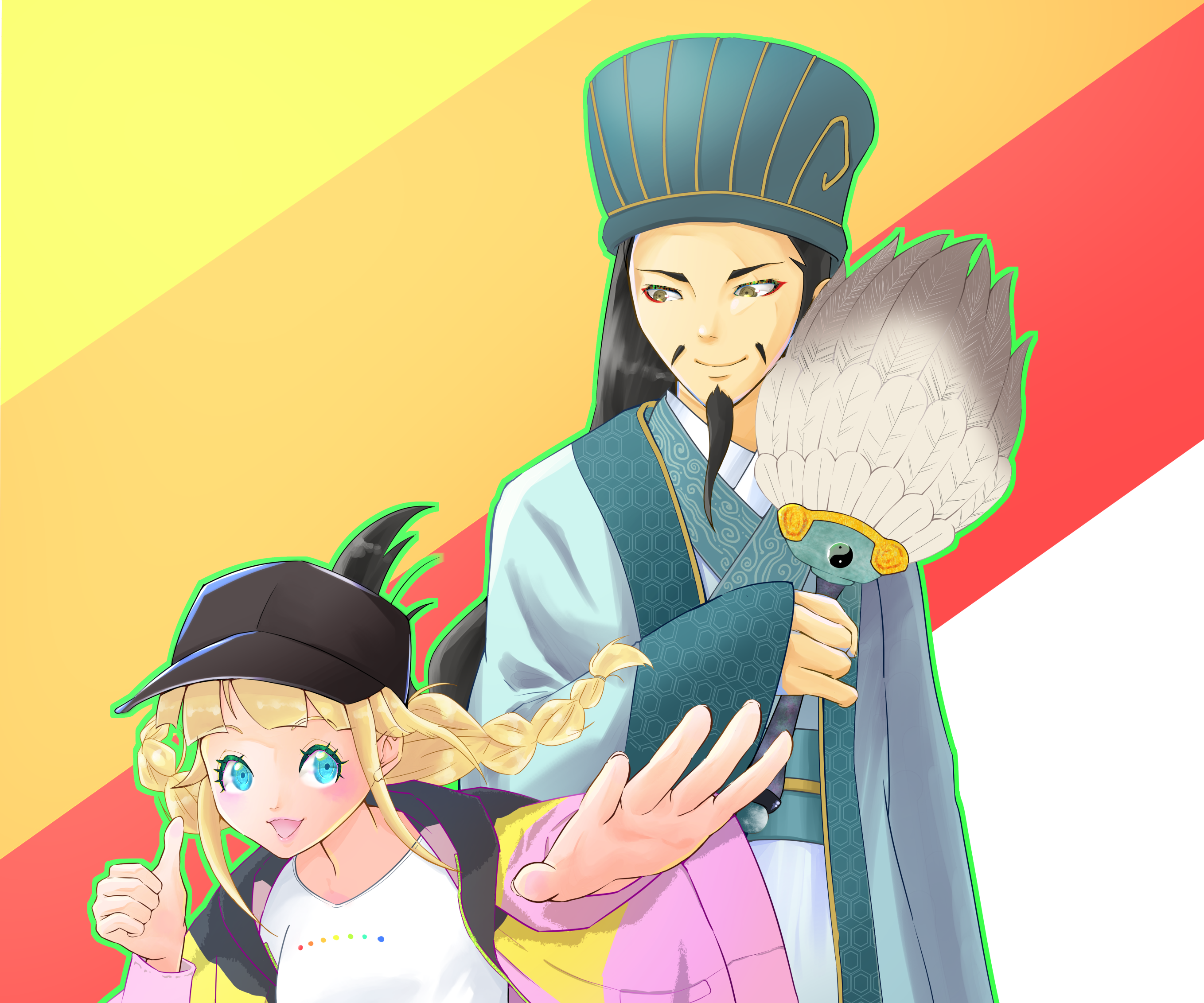 Anime Ya Boy Kongming! HD Wallpaper | Background Image